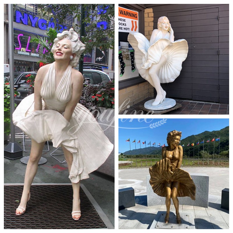 more Marilyn Monroe statues