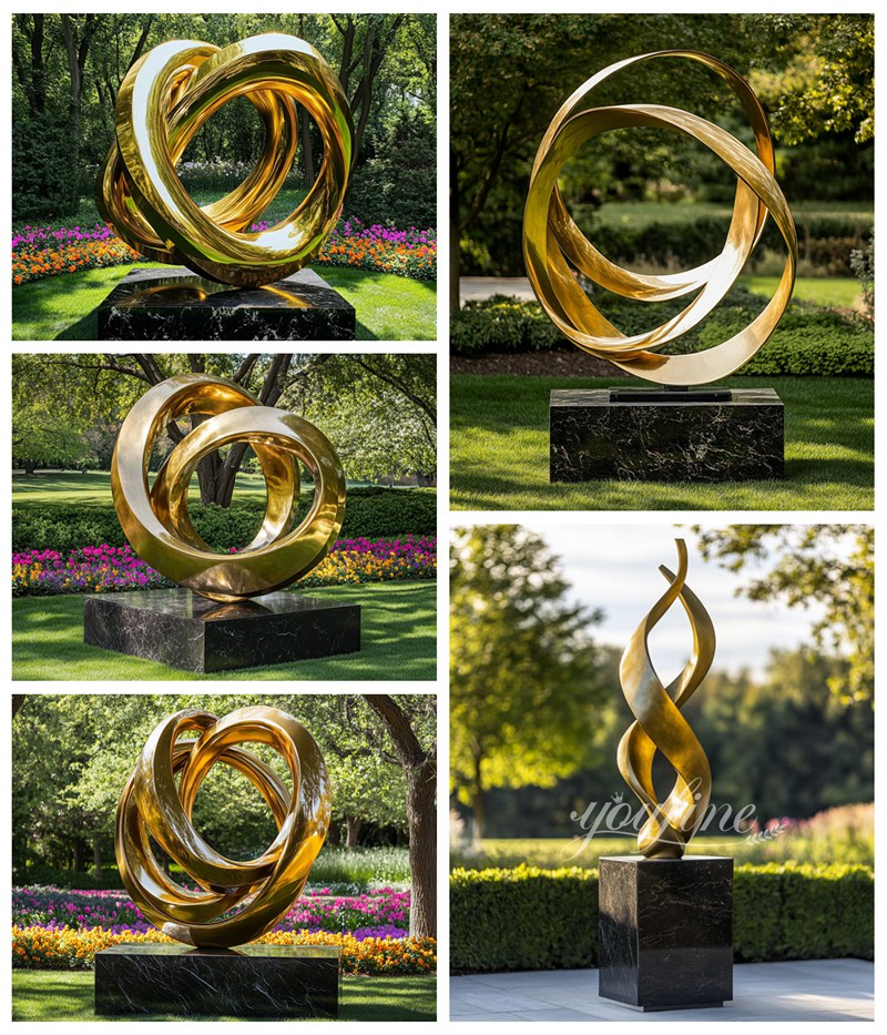 more bronze cool abstract sculptures