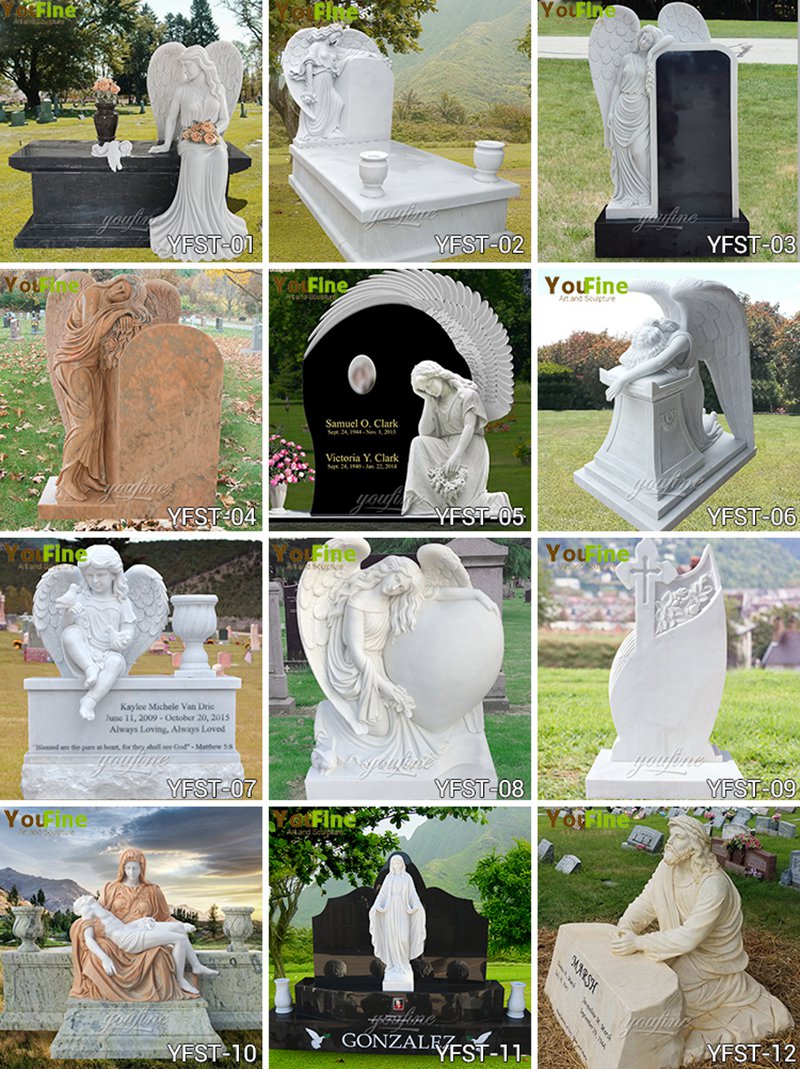 more marble headstones