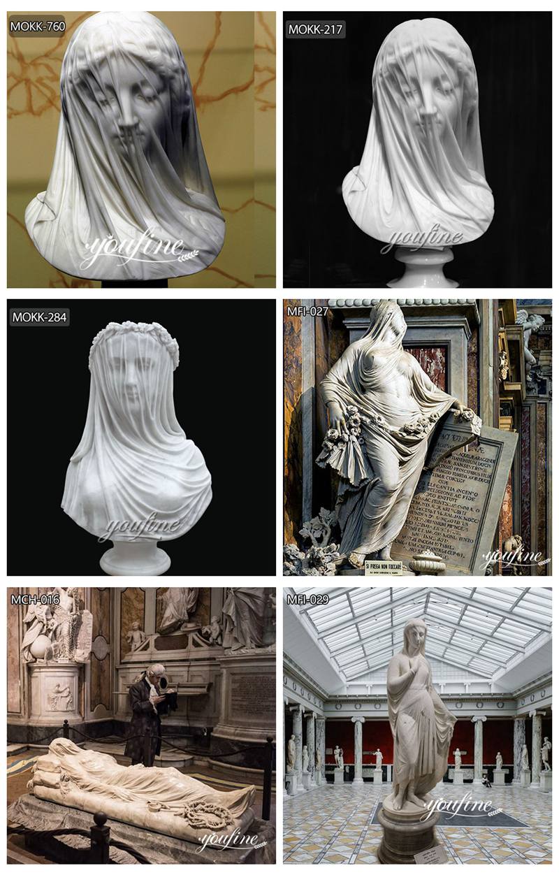other popular veiled statues