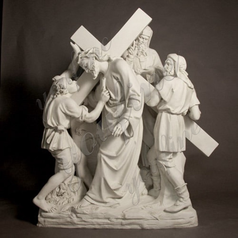 Jesus Stations Of The Cross Sculpture Popular Choice For Religious Sculptures Youfine Art